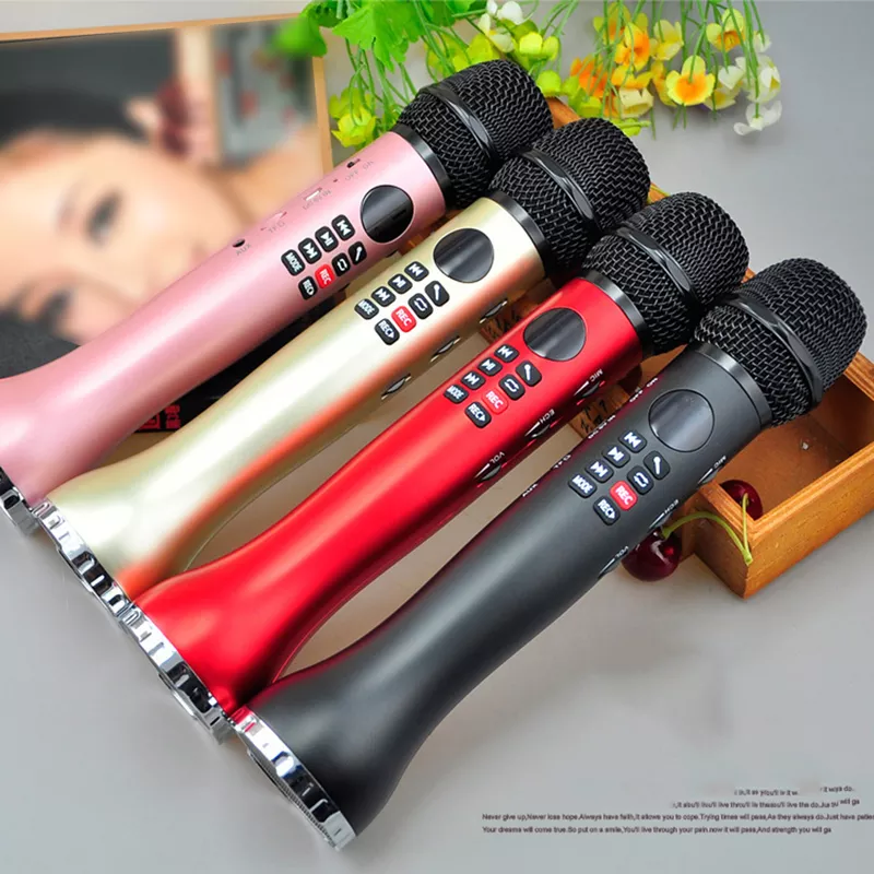 Karaoke L-598 Wireless Microphone Handheld Bluetooth Speaker... Karaoke L-598 Wireless Microphone Handheld Bluetooth Speaker...