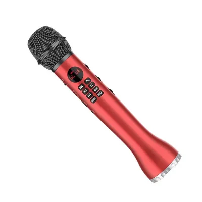 Karaoke L-598 Wireless Microphone Handheld Bluetooth Speaker Singing Recording - Image 5