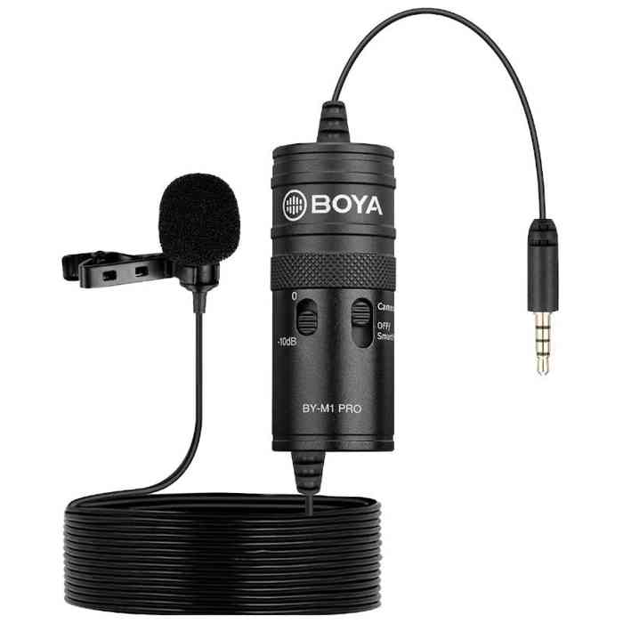 BOYA By-M1 Pro Universal Lavalier Microphone