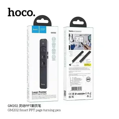 HOCO GM202 Laser Pointer Remote Control for PPT Presentation Slide Control Wireless 2.4G - Image 2
