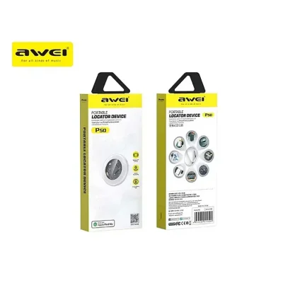 Awei P50 Portable GPS Smart Tracker Mini Anti-Loss Locator with Built-In Buzzer for Keys, Bags & Pets - Image 4