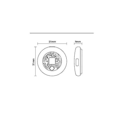 Awei P50 Portable GPS Smart Tracker Mini Anti-Loss Locator with Built-In Buzzer for Keys, Bags & Pets - Image 2