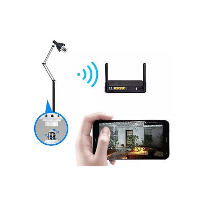V380 E27 360 Degree 1080P Wireless Home Security IP Camera, MV Series (Hotspot Connected) - Image 2