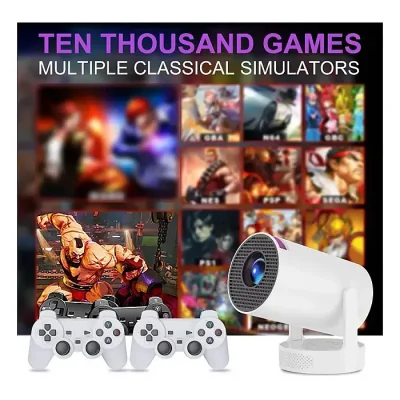 G300 pro 4k Mini Gaming Projector with 20000+ Games - Image 3