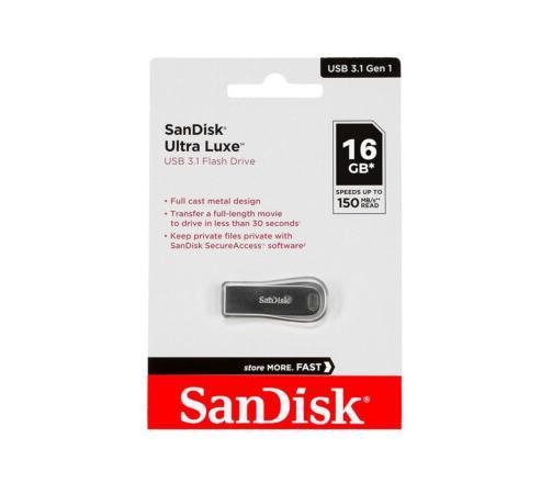 SanDisk Ultra Luxe USB 3.1 Gen 1 16GB Pendrive