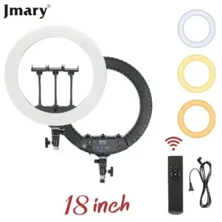 Jmary FM-18R 18-inch Selfie Ring Light (with normal stan)