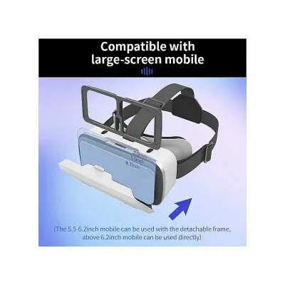 SHINECON SC-G15 3D Virtual Reality VR Box Gaming Glasses Headset - For 4.5-7 inch Smartphones, Immerse Yourself in VR Gaming - Image 2