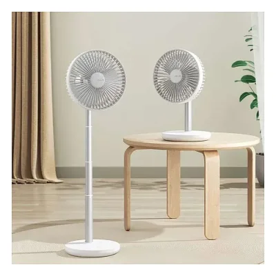 JISULIFE FA13P Oscillating Extendable Desk Fan 8000mAh (New Upgraded) - Image 2