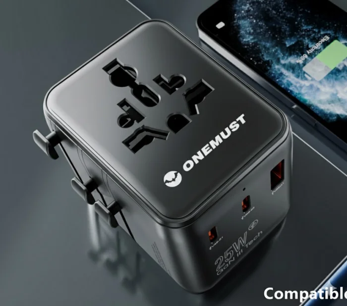 ONEMUST TC25 International Universal Travel Charger
