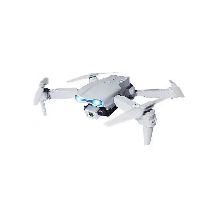 E99 Drone With Camera, Dual Camera FPV WiFi, Foldable RC Quadcopter Drone, Remote Control Drone Toys For Beginners Men's Christmas Halloween Gifts,Indoor And Outdoor UAV, Contain Battery (Gray) - Image 4