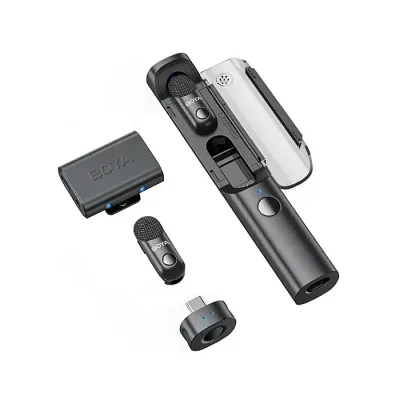 BOYA Magic-05 World's 1st Al-Powered Transformable Wireless  Microphone for Type c Device's - Image 2