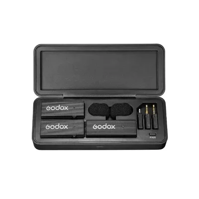 Godox MoveLink Mini LT UC Wireless Microphone 2.4GHz Transmitter Receiver Lavalier Mic for iPhone Type-C Smartphone DSLR Camera - Image 3