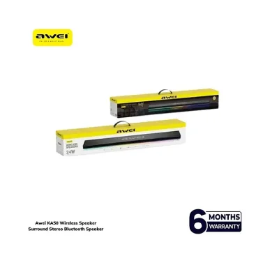Awei KA50 Wireless Speaker Surround Stereo Bluetooth Soundbar Speaker - Image 3