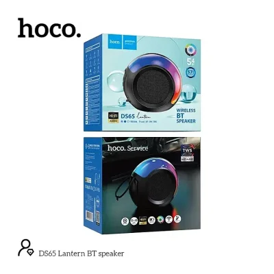 Hoco DS65 Lantern RGB Portable Bluetooth Speaker - Image 2