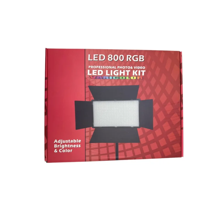 LED 800 RGB 50W Rechargeable Professional LED Panel Light...