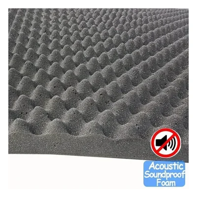 Acoustic Soundproof Foam for Professional Studio or Indoor Auditorium Panels 12x12x2″ 12 PCS - Image 2
