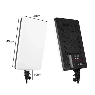 PL-48 LED Fill Professional Photography Light, LED Video Light Panel, Vlogging Light, Studio LED Light, Content Creation Lighting, Soft LED Fill Light, Photography Lighting (No stan) - Image 2