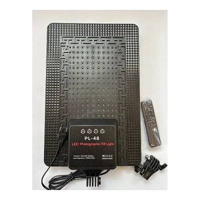 PL-48 LED Fill Professional Photography Light, LED Video Light Panel, Vlogging Light, Studio LED Light, Content Creation Lighting, Soft LED Fill Light, Photography Lighting (No stan) - Image 3