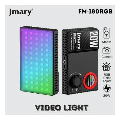 JMARY FM-180RGB Video Fill Light - Image 4