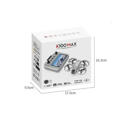 K100 MAX Mini GPS Drone 4K HD real-time video transmission screen control obstacle avoidance aerial photography RC quadcopter - Image 2