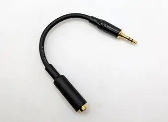 3.5mm male port to 6.5mm female port converter cable