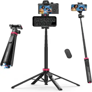 ULANZI MT-44B 2-IN-1 SELFIE STICK TRIPOD for Camera & Smartphone