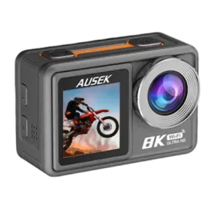 Ausek AT-M86TR 8k WiFi Waterproof Action Camera Ausek AT-M86TR 8k WiFi Waterproof Action Camera