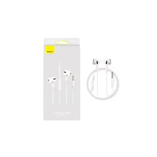 Baseus Encok H18 Wired 3.5mm Jack Earphone