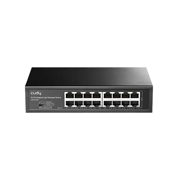 CUDY GS1016 16-Port Gigabit Unmanaged Switch 10/100/1000Mbps...