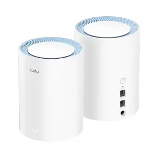 CUDY M1200-(2Pack)-AC1200 Dual-Band Mesh Wi-Fi 5 System Router CUDY M1200-(2Pack)-AC1200 Dual-Band Mesh Wi-Fi 5 System Router