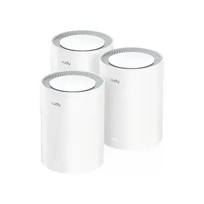 CUDY M3000-(3Pack)-AX3000 Dual-Band Mesh Wi-Fi 6 System Gigabit...