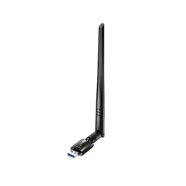 CUDY WU1400 AC1300 Dual Band Wi-Fi USB 3.0 Adapter High Gain Antenna