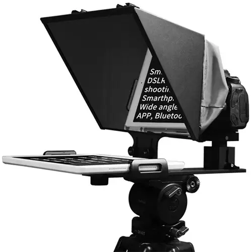 Feelworld TP13A 13-Inch Teleprompter for Smartphone, Tablet &...