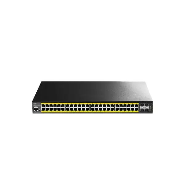 CUDY GS2048PS4 48-Port Gigabit PoE++ L2 Managed Switch 4×10GbE...