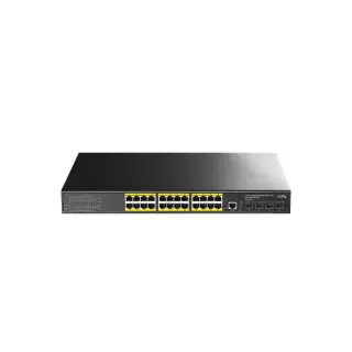 CUDY GS5024PS4 24-Port Gigabit PoE+ L3 Managed Switch 4×10GbE...