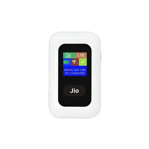 Jio MF880s LTE Advanced Mobile Wi-Fi Hotspot Pocket Router