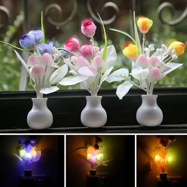 LED Mushroom Multicolor light