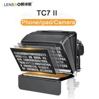 LENSGO TC7II Portable Phone+Camera Teleprompter