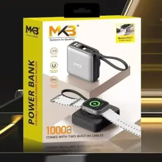 MKB PK71 10000mAh 22.5W Fast Charging Power Bank with Magnetic...