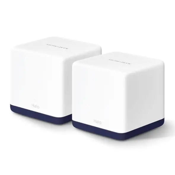 Mercusys Halo H50G AC1900 Dual Band Gigabit Mesh Router (2 Pack) Mercusys Halo H50G AC1900 Dual Band Gigabit Mesh Router (2 Pack)