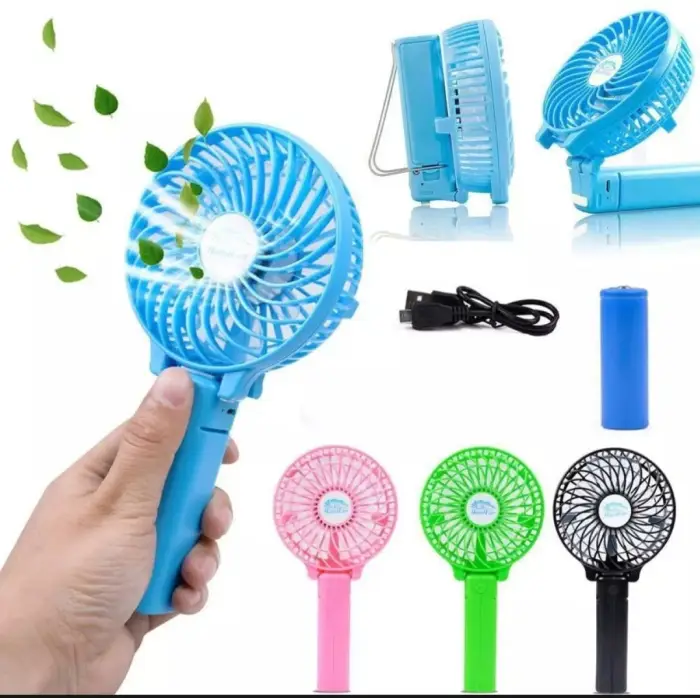 Mini Rechargeable USB Charging Portable Handheld Fan