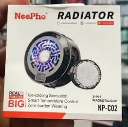 neepho nc-c02 2 in 1 magnetic clip Radiator phone cooler