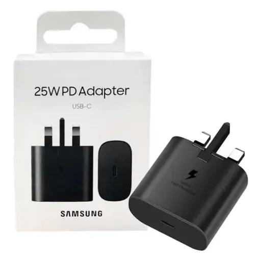 Samsung 25W NFC USB-C Power Adapter 3 Pin | Fast Charging for...