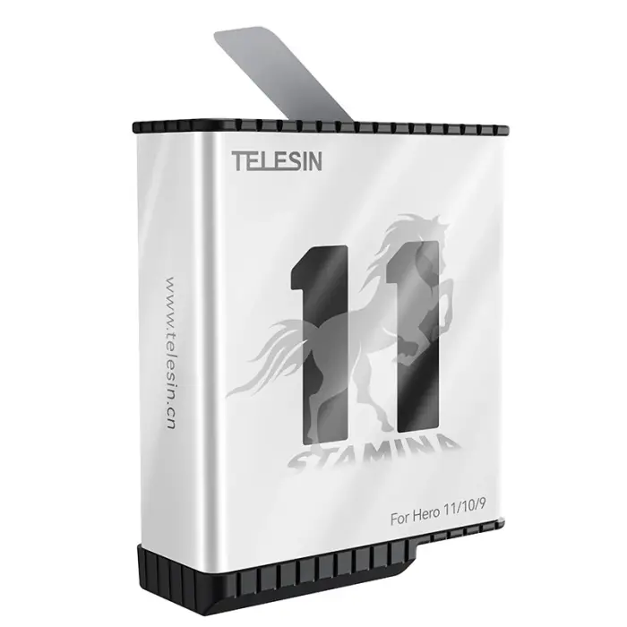 TELESIN High performance stamina battery for GoPro Hero 12/11/10/9