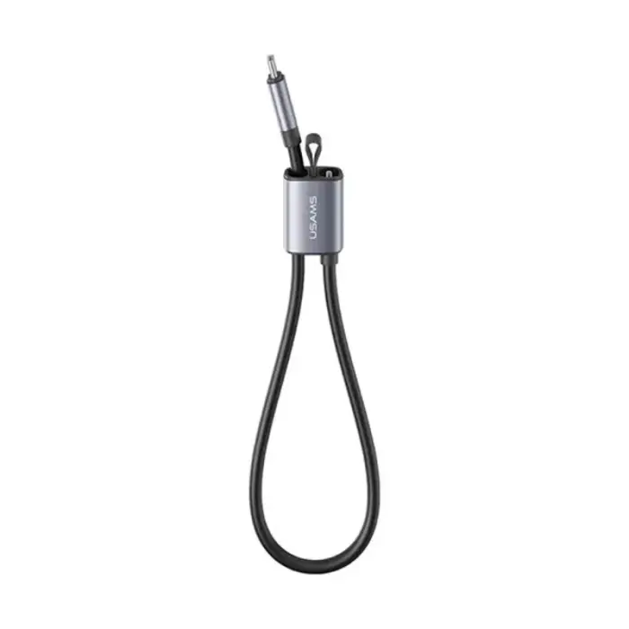 USAMS SJ784 U97 60W Type-C to Type-C Lanyard Fast Charging Data...