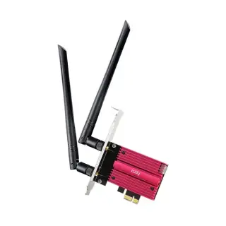 CUDY WE3000S AX5400 Tri-Band Wi-Fi 6E PCIe Adapter with Bluetooth 5.2 Intel AX210