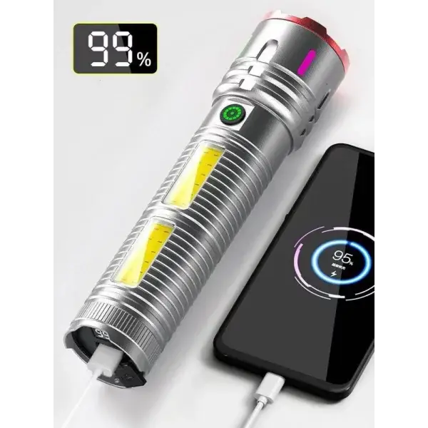 X03 Rechargeable Torch Light with Aluminum Alloy Body X03 Rechargeable Torch Light with Aluminum Alloy Body
