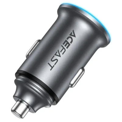 ACEFAST B15 65W Dual-Port Metal Car Charger - Image 3