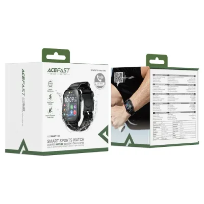 ACEFAST G1 Smart Watch with 1.95″ AMOLED Display with 2.5D tempered glass - Image 4