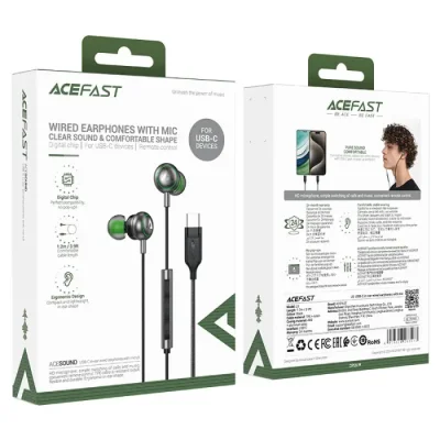ACEFAST L5 Type-C In-Ear Wired Earphones with Mic - Image 4